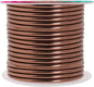Mandala Crafts 10 Gauge Anodized Aluminum Craft Wire for Jewelry Making - 32 FT Colored Flexible Light Brown Wire - Bendable for Bonsai Armature Crafting Sculpting
