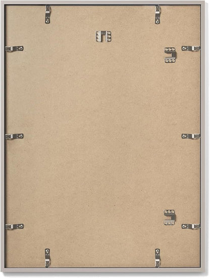 Opposite Wall - 24x36 in - Real Wood Grey Picture Frame - Lightweight, Versatile & Shatterproof - Large Wall Hanging Photo or Poster Frame - Wall Decor for Office, Gallery & Home