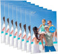 8 Pack Magnetic Picture Frames for Refrigerator, 5x7 Magnetic Photo Holders for Fridge, Acrylic Magnetic Picture Frame for Displaying Frames,Children Artworks