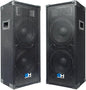 Grindhouse Speakers - GH210L-Pair - Pair of Passive Dual 10 Inch 2-Way PA/DJ Loudspeaker Cabinets - 1050 Watt each Full Range PA/DJ Band Live Sound Speaker