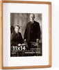 11x14 Picture Frame USA-Sourced Natural Cherry Wood Solid Original Wood Photo Frame Rounded Corner with Mat to 8x10 Picture Display with Real Glass Family Picture, Wedding Picture, Photo, Certificate