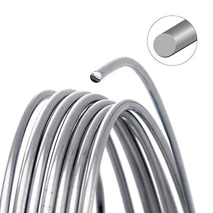 The Beadsmith Wire Elements Craft Wire – Tarnish Resistant, Soft Temper, Round, Titanium Color – 0.32mm, 28 Gauge, 15 Yard Spools – Jewelry Making, Wire Wrapping, & Other DIY Crafts