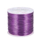 BENECREAT 20 Gauge 770FT Aluminum Wire Anodized Jewelry Craft Making Beading Floral Colored Aluminum Craft Wire for Halloween Decoration - Purple