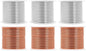 Mandala Crafts 13 Gauge Anodized Aluminum Craft Wire for Jewelry Making - 300 FT Colored Flexible Silver Copper Tone Wire - Bendable for Bonsai Armature Crafting Sculpting