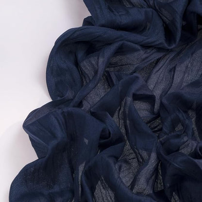 Navy Blue Cheesecloth Table Runner 4 Pack Fall Table Runners Boho Gauze 120 Inches Navy Cheese Cloth Fall Table Decorations for Thanksgiving Wedding Bridal Baby Shower Party Christmas Dinner