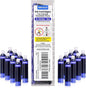 WRITECH Blue Ink Cartridge Set: 16 Ink Cartridges Clictek Fountain Pens