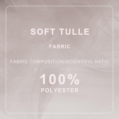 Silver Tulle Fabric Roll Spool Bolt (54 Inch by 40 Yards) Large Tulle Wedding Party Decoration, Tutu Skirt, Table Runner, Gift Wrapping, Bridal Shower, Soft & Drape (Silver)