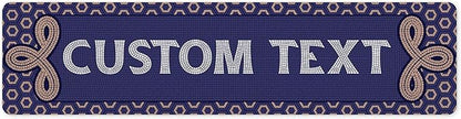 Custom Sign, Custom Street Sign, 11 Font Colors, 13 Font Styles, 4 Hole Options, 22 Sizes, 3x12 Inches, Rust Free DiBound, Fade Resistant, Made in USA by My Sign Center (Fauxsaic 1)