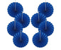 Blue Birthday Decorations,DIY Blue Paper Fans Hanging Decoration ,Party Decorations for Adults 12in, Royal Blue Birthday Decorations,Baby Shower Decorations 30 Color DIY Set (Navy Blue)