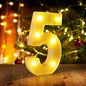 5th Birthday Decorations for Girls and Boys,5 Year Old Birthday Decorations for Centerpieces Table,Light Up Numbers 5 Sign Led for Party Backdrop Wall Decor for Wedding Anniversary Home