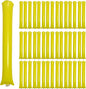 48pcs Round Head Boom Sticks Thunder Sticks Cheering Sticks Team Spirit Plastic Cheerleading Spirit Stick Clapper Inflatable Noise Maker Sports Supply (Yellow)