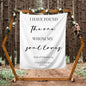 I Have Found The One Whom My Soul Loves Backdrop,Custom Tapestry with Names and Date,Rustic Wedding Sign,Personalized Calligraphy Wedding Banner for Ceremony,Reception Backdrop