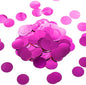 Hot Pink Table Confetti Party Decorations Metallic Circle Dot Confetti, 1.2 Inch, 300pcs