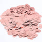 Rose Gold Metallic Foil Confetti(0.59 inch) Round Dots Glitter Table Confetti for Party Wedding Decorations,2.11 OZ per pack