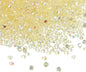 PATIKIL 14000Pcs Wedding Table Scatter Confetti Crystals 3mm Acrylic Diamonds Vase Fillers Gems for Table Centerpiece Decorations Bridal Shower Party, Light Yellow AB