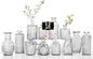 12pcs Mini Bud Vases As Wedding Centerpieces for Tables,Clear Bud Vases for Flowers,Small Flower Vases Suitable for Birthday Party,Anniversary,Wedding Reception,Baby Shower (Clear)