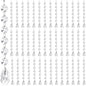 Nuenen 100 Pcs Acrylic Hanging Crystals for Centerpieces Chandelier Clear Crystal Garland Strands Ornament Acrylic Clear Beads Prisms Pendant for Christmas Tree Window Home Decoration(Teardrop)