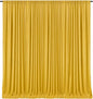 10 x 10 Feet Gold Backdrop Curtain for Partie, Background Curtains for Photoshoot, Birthday, Wedding, Halloween, Thanksgiving, Christmas Day, New Year Party Decorations 5Ft x 10Ft, 2 Panels