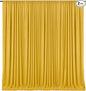 10 x 7 Feet Gold Backdrop Curtain for Partie, Background Curtains for Photoshoot, Birthday, Wedding, Halloween, Thanksgiving, Christmas Day, New Year Party Decorations 5Ft x 7Ft, 2 Panels