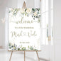 Personalized Wedding Welcome Sign, Flowers Wedding Welcome Sign, Wedding Welcome Sign, Custom Wedding Sign, Welcome To Our Wedding Sign, Flowers Wedding Board, Wedding Decorations Signs # 14