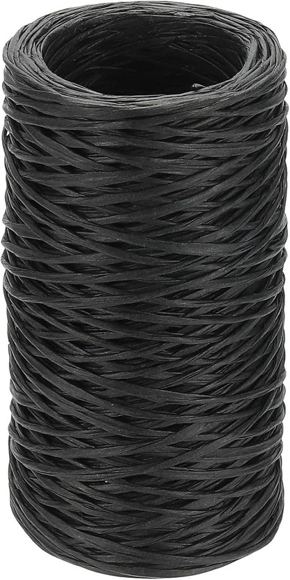 uxcell 164 Feet Floral Wire, 1mm Vine Bind Wire for DIY Crafts Flower Bouquet Christmas Wreaths Black