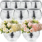 9 Pcs Disco Ball Vase,Glass Disco Ball Vases, Mirror Disco Balls,Candle Holder Vase,Disco Ball Decorations,Wedding Centerpieces,Birthday Parties,Bedroom,Office Decorations (5 x 6 inches)