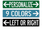 Customized Street Signs Custom Road Sign - Made In USA - Choose Your Color Signs For Bedroom Personalized Arrow Signs Yard Signs 104180011001