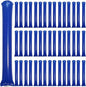 48pcs Round Head Boom Sticks Thunder Sticks Cheering Sticks Team Spirit Plastic Cheerleading Spirit Stick Clapper Inflatable Noise Maker Sports Supply (Blue)