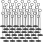 Urban Deco 36PK Table Number Holders Place Card Holders 12 Inch Table Card Holders Steel Card Holders for Photos, Food Signs, Memo Notes, Weddings, Restaurants, Birthdays (Black 36PK)