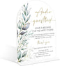 Acrylic Wedding Signs, Greenery Theme Audio Guestbook Sign, Wedding Reception Signage, Bridal Shower Table Decor with Stand, Engagement, Anniversary, Newlywed Events and Parties Supplies, 09