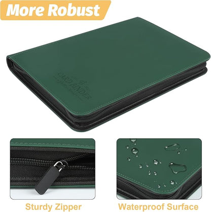 Trading Card Binder, Card Collection Binder Album Folder with 540 Side Loading Pockets, 9 Pocket Trading Card Album Folder for TGC,MTG, Baseball Cards, Yugioh