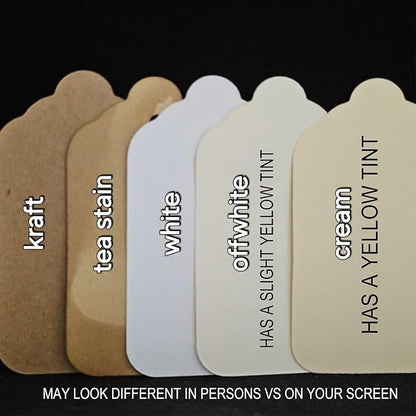 Let Love Grow Personalized CardStock Favor Tag Sets of 25 Tags (Small 2" x 1 1/8") Wedding Shower Baby