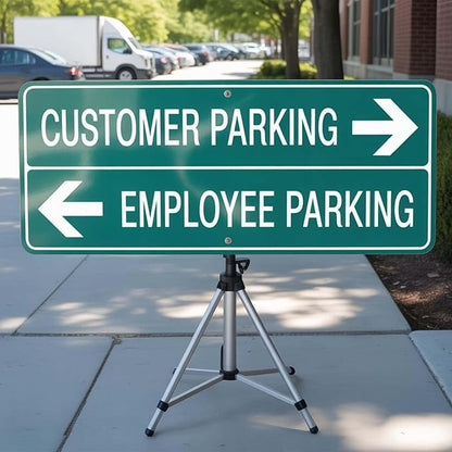 Custom Street Sign, Reflective Option, 10x24 Inch, Rust Free Aluminum,Weather/Fade Resistant,UV Protected