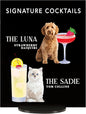 Pet Signature Drink Wedding Signs