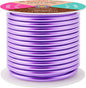 Mandala Crafts 10 Gauge Anodized Aluminum Craft Wire for Jewelry Making - 32 FT Colored Flexible Lavender Wire - Bendable for Bonsai Armature Crafting Sculpting