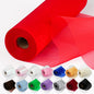Crystal Organza Fabric Tulle 11 Inch by 50 Yards Sheer Tulle Rolls for DIY Craft Wedding Party Baby Shower Decor Gift Wrapping Party Supplies (Red)