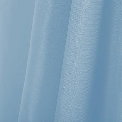 Ascoza 2pack 60x120 Inch Blue Mist Rectangular Tablecloth 6 Feet Table Cloth in Polyester Fabric for Wedding/Banquet/Restaurant/Parties