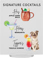 Pet Signature Drink Wedding Signs