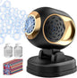 BOMOCO Bubble Machine Battery Operated Durable Bubble Blower Machine Automatic Bubble Machines for Kids Toddlers Parties Wedding Birthday Summer Outdoor Indoor Beach Halloween Favors, Black