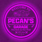 Custom Pickup Truck LED Sign – Personalized Color Changing Acrylic Wall Decor for Garage, Shop, or Man Cave (Garage 2, 20 INCHES)