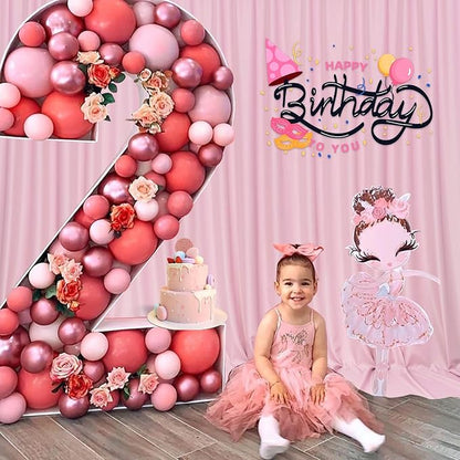 Pink Backdrop Curtain for Parties Rod Pocket Pink Curtains Photography Backdrop Drapes Privacy Fabric Decoration for Birthday Party Wedding Baby Shower Home Decor, 5ft x 7ft, 2 Panels