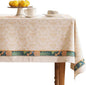 patdrea Designer Rectangle Linen Table Cloth,Vintage Anti-Wrinkle Durable Tropical Style Tablecloth,Fall Decor Table Cover Cloth for Kitchen Dining Christmas,Thanksgiving,55"x79"-Pineapple a