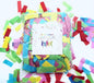 Colorful Tissue Paper 2.2 lb Rectangle Confetti Great for Birthday Parties,Concerts,Celebrations,Weddings,Confetti Party,Graduation Ceremonies & More