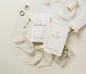 Modern Album Designs White Vow Books with Ribbons (Set of 2) - 5.625 x 4 Minimalist Pocket Sized Wedding Ceremony Vow Renewal Speech Notebook Journal, Gift for Bride & Groom To Be, 48 Lined Pages