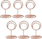 20Pcs Table Number Holders, Place Card Holder, Mini Table Card Holders, Cute Picture Holder Photo Holders for Wedding Reception Party, Table Centerpieces (Rose Gold)