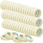 Masking Tape Bulk General Purpose Masking Painting Tape 55 Yards for Painting Home Office School Stationery Arts Crafts Basic Use, Easy Removal(72 Rolls,1 Inch)