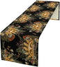 Sun Moon Table Runner, Bohomian Mushroom Daisy Table Gothic Dragonly Butterfly Table Center Decor Table Runner for Indoor Outdoor Party Kitchen Dinner Black, 13x36 Inch