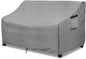 okcool Heavy Duty Patio Sofa Cover, 100% Waterproof 3-Seater Outdoor Sofa Cover Fits up to 76W x 32.5D x 33H Inches, Lawn Patio Furniture Covers,Grey