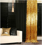 ShinyBeauty Sequin Backdrop 4x10ft Shiny Gold Sequin Curtains 2 Panels Glitter Backdrop Curtains for Parties Photography Background M0511…