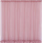 10x10 Dusty Rose Tulle Backdrop Curtains for Parties, Sheer Backdrop Curtain Wedding Photo Background Drapes for Baby Shower Photography Birthday Party